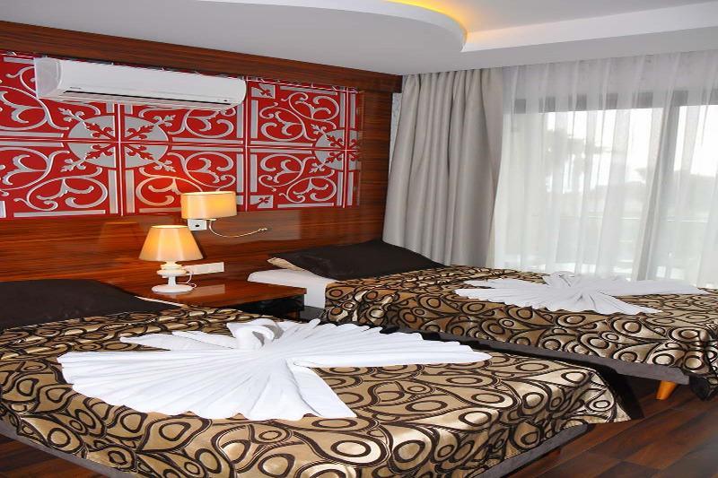 Bayar Garden Beach Hotel Аланя Екстериор снимка